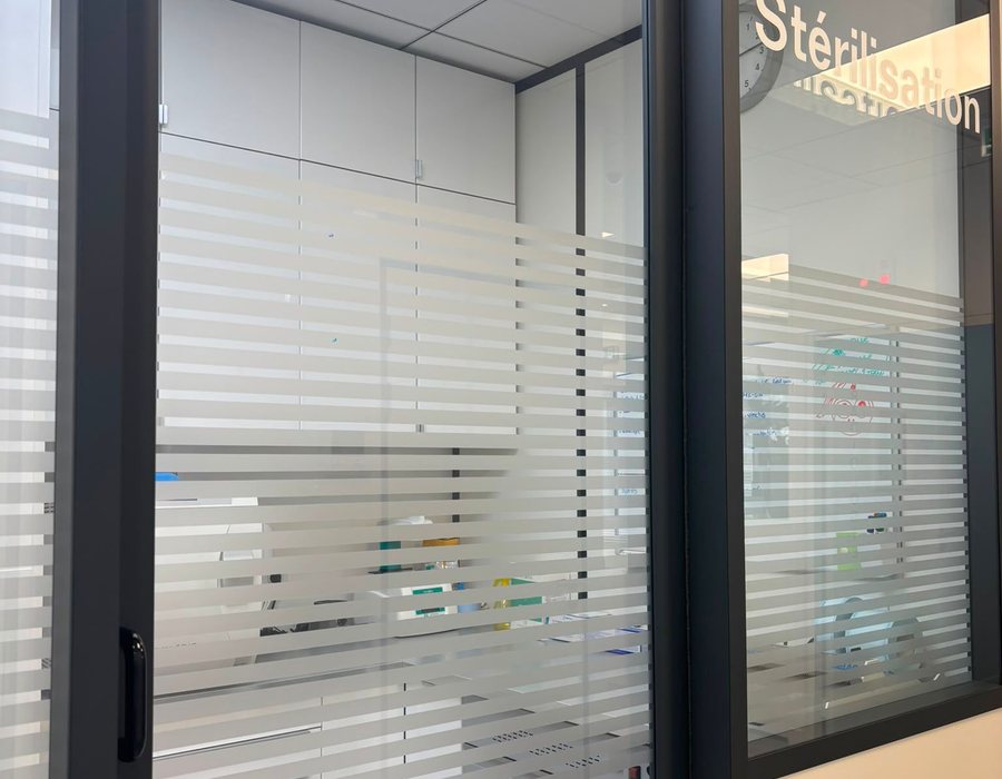 Salle de stérilisation aux normes